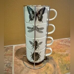 Prima Design stackable bug mugs